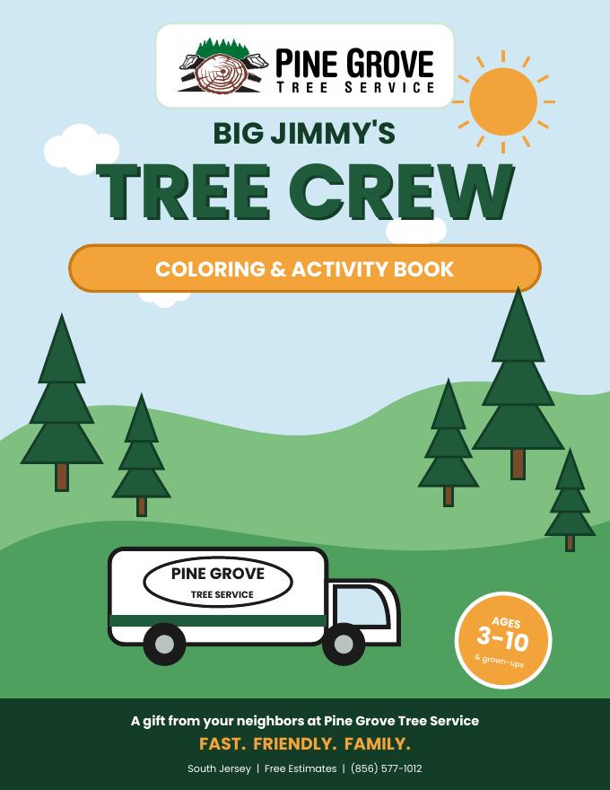 Cover of Big Jimmy's Tree Crew Coloring & Activity Book
